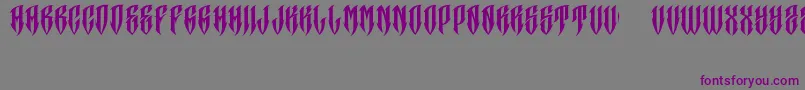 JAKEJARKOR   CRANEO Font – Purple Fonts on Gray Background