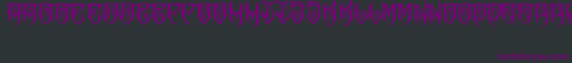 JAKEJARKOR   FELONA Font – Purple Fonts on Black Background