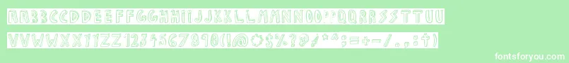 JALISCO COMPANY Font – White Fonts on Green Background