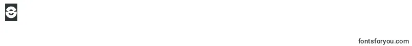 JAMES GLOVER Inverse Font – Fonts for Digit 8