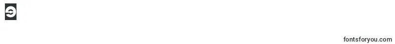 フォントJAMES GLOVER Inverse – フォント数字9