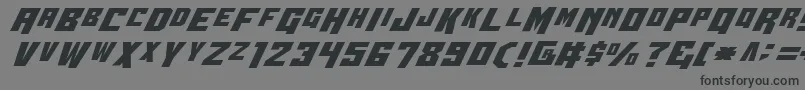 Wbv4 Font – Black Fonts on Gray Background