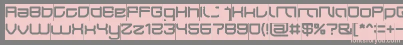 JAPAN Inverse Font – Pink Fonts on Gray Background