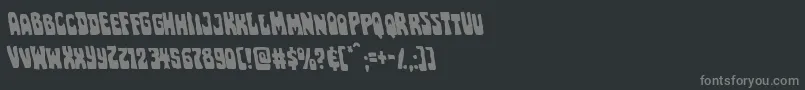 fuente Pocketmonsterleft – Fuentes Grises Sobre Fondo Negro