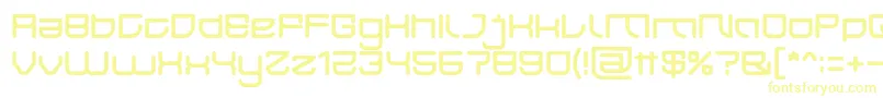 Шрифт JAPAN Light – жёлтые шрифты