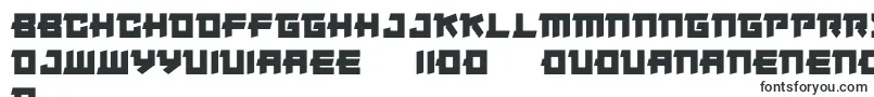 Japanese Robot Font – Creole Fonts