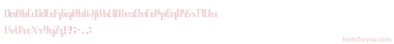 Java Brush Font – Pink Fonts on White Background