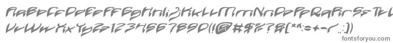 Java Island Bold Italic-fontti – harmaat fontit