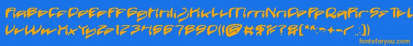 Más sobre la fuente Java Island Bold fuente Java Island Bold – Fuentes Naranjas Sobre Fondo Azul