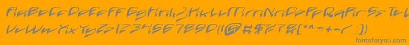 More about Java Island Italic Font Java Island Italic Font – Gray Fonts on Orange Background