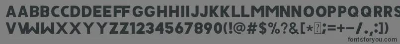 JAVATA Font – Black Fonts on Gray Background