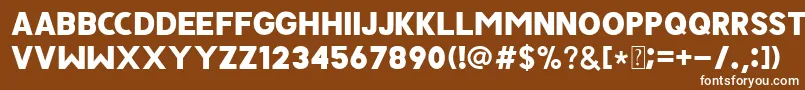 Подробнее о шрифте JAVATA Шрифт JAVATA – белые шрифты на коричневом фоне