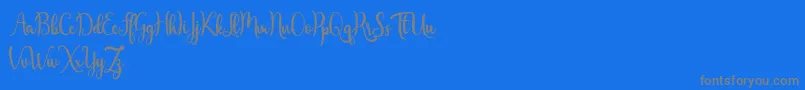 Подробнее о шрифте Javinka Script Шрифт Javinka Script – серые шрифты на синем фоне