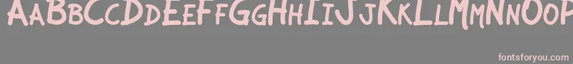 JCAguirreP   Libre-Schriftart – Rosa Schriften auf grauem Hintergrund