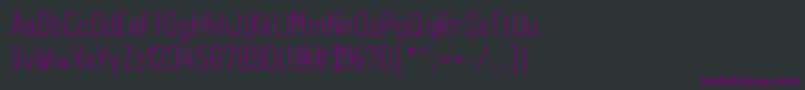 Шрифт jd equinox – фиолетовые шрифты на чёрном фоне