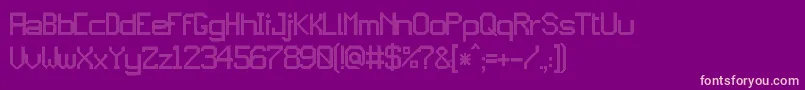 jd gems Font – Pink Fonts on Purple Background