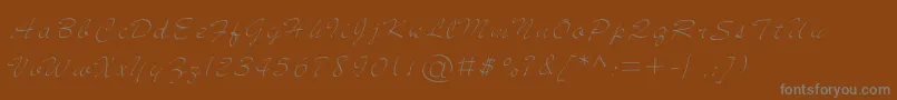jd sketched Font – Gray Fonts on Brown Background