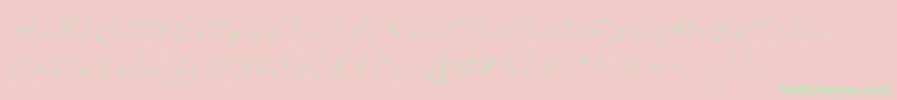 More about jd sketched Font jd sketched Font – Green Fonts on Pink Background