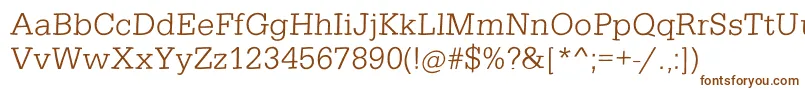 Cairotiquafsfreestyle Font – Brown Fonts on White Background