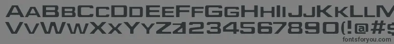 JEFFE    Font – Black Fonts on Gray Background