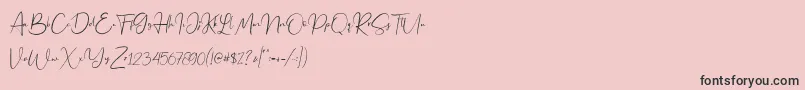 Más sobre la fuente Jennifer demo fuente Jennifer demo – Fuentes Negras Sobre Fondo Rosa