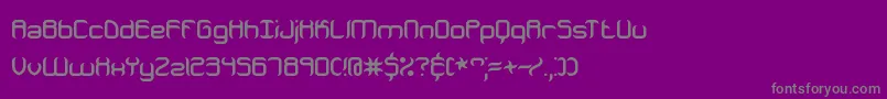Czcionka jeopardi – szare czcionki na fioletowym tle