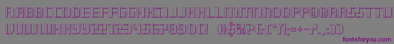 Шрифт jetway3d – фиолетовые шрифты на сером фоне