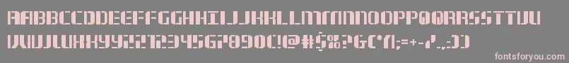 jetwaybold Font – Pink Fonts on Gray Background