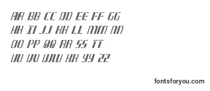 Jetwaycondital Font