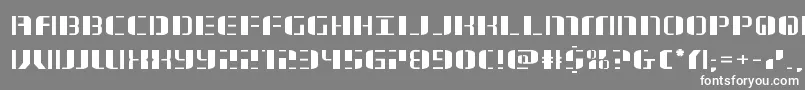 jetwayexpand Font – White Fonts on Gray Background