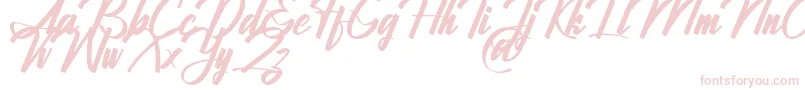 Jhanttan Personal Use Only-Schriftart – Rosa Schriften