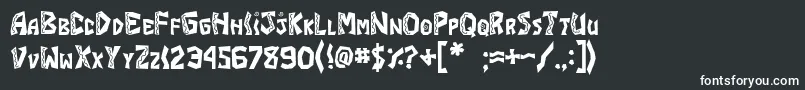 JI Burrito Font – White Fonts