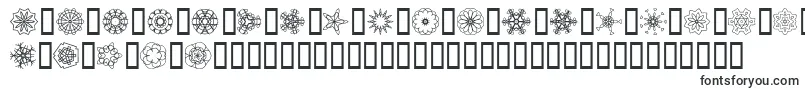 JI Kaleidoscope Bats Font – Shape Fonts