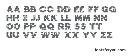 Jigsaw trouserdrop Font