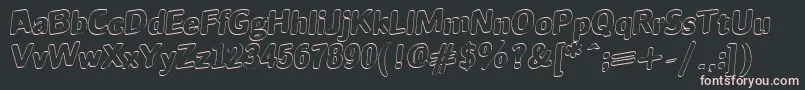 JINX Font – Pink Fonts on Black Background