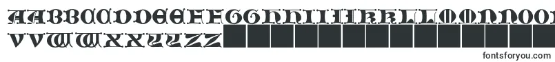 JMH   Moreneta CAPS II-fontti – kuuluisat fontit