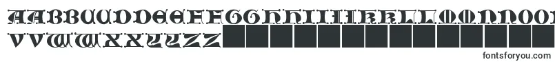 フォントJMH   Moreneta CAPS II – Windows用フォント