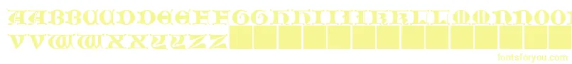 JMH   Moreneta CAPS II Font – Yellow Fonts