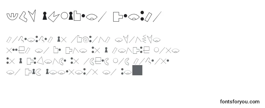 Обзор шрифта JMH Alfabeto Petiso (130864)