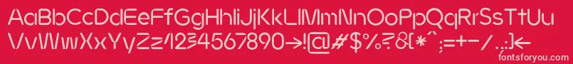 Más sobre la fuente JMH Ava regular fuente JMH Ava regular – Fuentes Rosadas Sobre Fondo Rojo