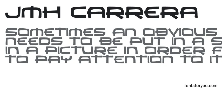 Обзор шрифта JMH Carrera