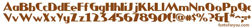 JMH COMICS Font – Brown Fonts on White Background