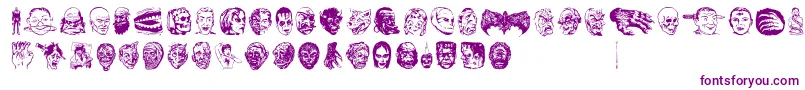 JMH EERIE DINGBATS Font – Purple Fonts