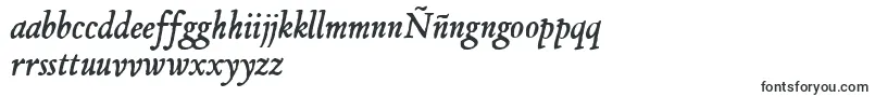 JMH Espinosa Italic-Schriftart – philippinische Schriften