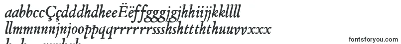Weitere Informationen zur JMH Espinosa Italic-Schriftart JMH Espinosa Italic-Schriftart – nyanja Schriften