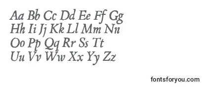 JMH Espinosa Italic フォントのレビュー