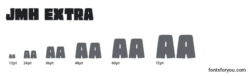 JMH EXTRA Font Sizes