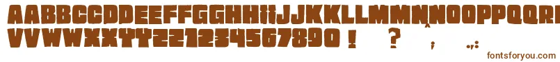 JMH EXTRA Font – Brown Fonts