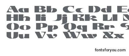 Обзор шрифта JMH Jezail