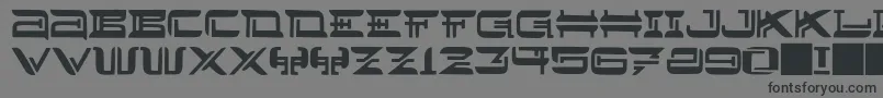 フォントJMH Lee West – 黒い文字の灰色の背景